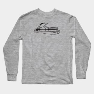 Pontoon Boat Long Sleeve T-Shirt